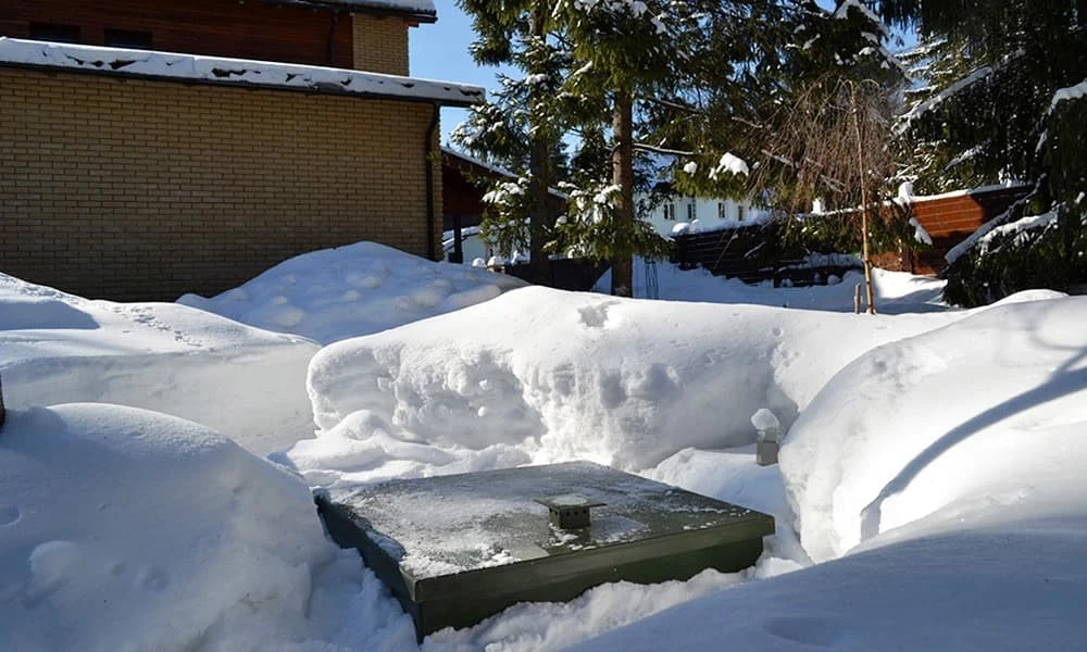 Зимняя откачка канализации